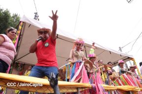 Multitudinaria procesión marca el retorno de Santo Domingo de Guzmán a Las Sierritas
