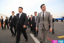 Presidente de HKND arriba a Nicaragua