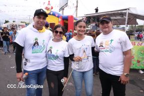 Multitudinaria procesión marca el retorno de Santo Domingo de Guzmán a Las Sierritas