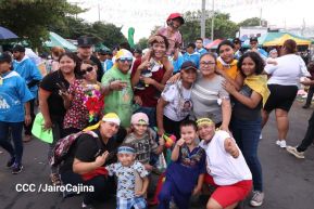 Multitudinaria procesión marca el retorno de Santo Domingo de Guzmán a Las Sierritas
