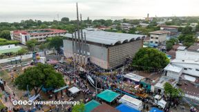 Multitudinaria procesión marca el retorno de Santo Domingo de Guzmán a Las Sierritas