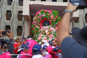 Multitudinaria procesión marca el retorno de Santo Domingo de Guzmán a Las Sierritas