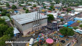 Multitudinaria procesión marca el retorno de Santo Domingo de Guzmán a Las Sierritas