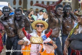 Multitudinaria procesión marca el retorno de Santo Domingo de Guzmán a Las Sierritas