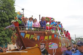 Multitudinaria procesión marca el retorno de Santo Domingo de Guzmán a Las Sierritas