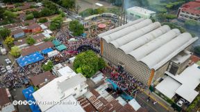 Multitudinaria procesión marca el retorno de Santo Domingo de Guzmán a Las Sierritas
