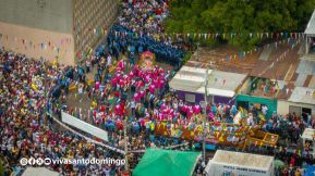 Multitudinaria procesión marca el retorno de Santo Domingo de Guzmán a Las Sierritas