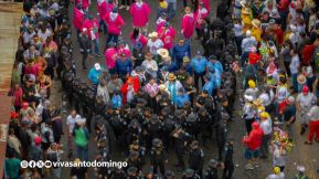 Multitudinaria procesión marca el retorno de Santo Domingo de Guzmán a Las Sierritas