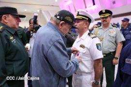 Fuerza Naval del Ejército de Nicaragua cumple 45 años de servicio a la patria con acto en Managua