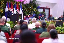 Fuerza Naval del Ejército de Nicaragua cumple 45 años de servicio a la patria con acto en Managua