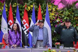 Fuerza Naval del Ejército de Nicaragua cumple 45 años de servicio a la patria con acto en Managua