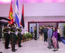 Fuerza Naval del Ejército de Nicaragua cumple 45 años de servicio a la patria con acto en Managua