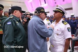 Fuerza Naval del Ejército de Nicaragua cumple 45 años de servicio a la patria con acto en Managua