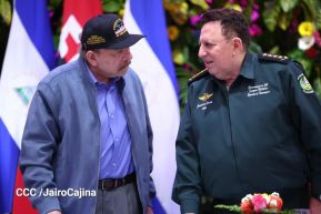 Fuerza Naval del Ejército de Nicaragua cumple 45 años de servicio a la patria con acto en Managua
