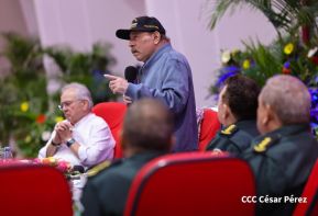 Fuerza Naval del Ejército de Nicaragua cumple 45 años de servicio a la patria con acto en Managua