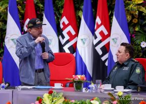 Fuerza Naval del Ejército de Nicaragua cumple 45 años de servicio a la patria con acto en Managua