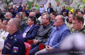 Fuerza Naval del Ejército de Nicaragua cumple 45 años de servicio a la patria con acto en Managua