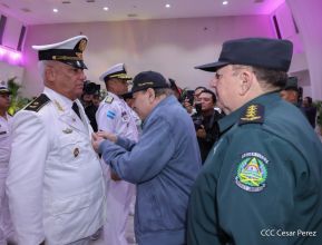Fuerza Naval del Ejército de Nicaragua cumple 45 años de servicio a la patria con acto en Managua