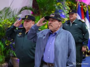 Fuerza Naval del Ejército de Nicaragua cumple 45 años de servicio a la patria con acto en Managua
