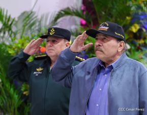 Fuerza Naval del Ejército de Nicaragua cumple 45 años de servicio a la patria con acto en Managua