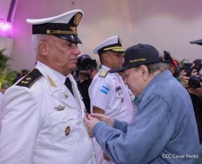 Fuerza Naval del Ejército de Nicaragua cumple 45 años de servicio a la patria con acto en Managua