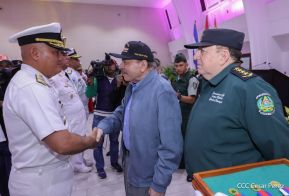 Fuerza Naval del Ejército de Nicaragua cumple 45 años de servicio a la patria con acto en Managua