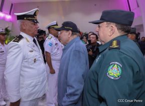 Fuerza Naval del Ejército de Nicaragua cumple 45 años de servicio a la patria con acto en Managua