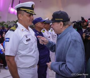 Fuerza Naval del Ejército de Nicaragua cumple 45 años de servicio a la patria con acto en Managua