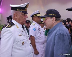 Fuerza Naval del Ejército de Nicaragua cumple 45 años de servicio a la patria con acto en Managua