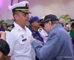 Fuerza Naval del Ejército de Nicaragua cumple 45 años de servicio a la patria con acto en Managua