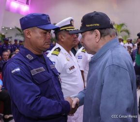 Fuerza Naval del Ejército de Nicaragua cumple 45 años de servicio a la patria con acto en Managua