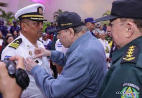 Fuerza Naval del Ejército de Nicaragua cumple 45 años de servicio a la patria con acto en Managua