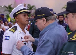 Fuerza Naval del Ejército de Nicaragua cumple 45 años de servicio a la patria con acto en Managua