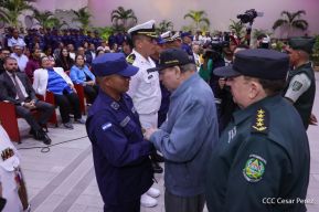 Fuerza Naval del Ejército de Nicaragua cumple 45 años de servicio a la patria con acto en Managua