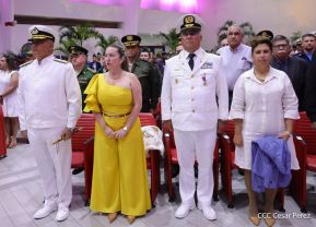 Fuerza Naval del Ejército de Nicaragua cumple 45 años de servicio a la patria con acto en Managua