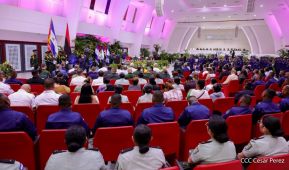 Fuerza Naval del Ejército de Nicaragua cumple 45 años de servicio a la patria con acto en Managua