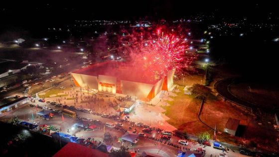 Inauguración del moderno Polideportivo Matagalpa