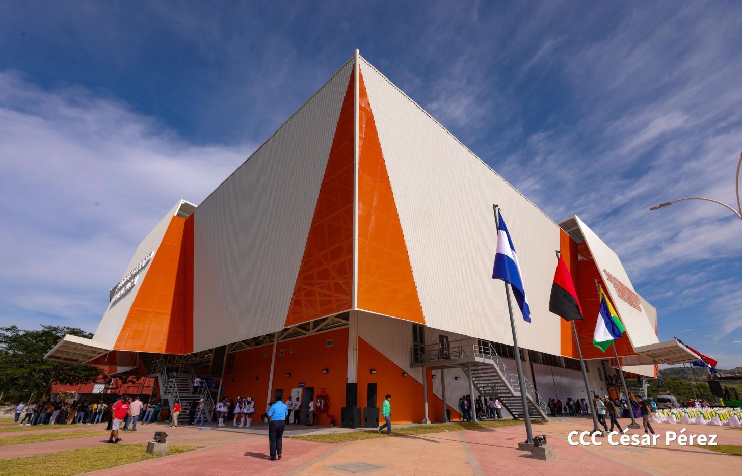 Inauguración del moderno Polideportivo Matagalpa