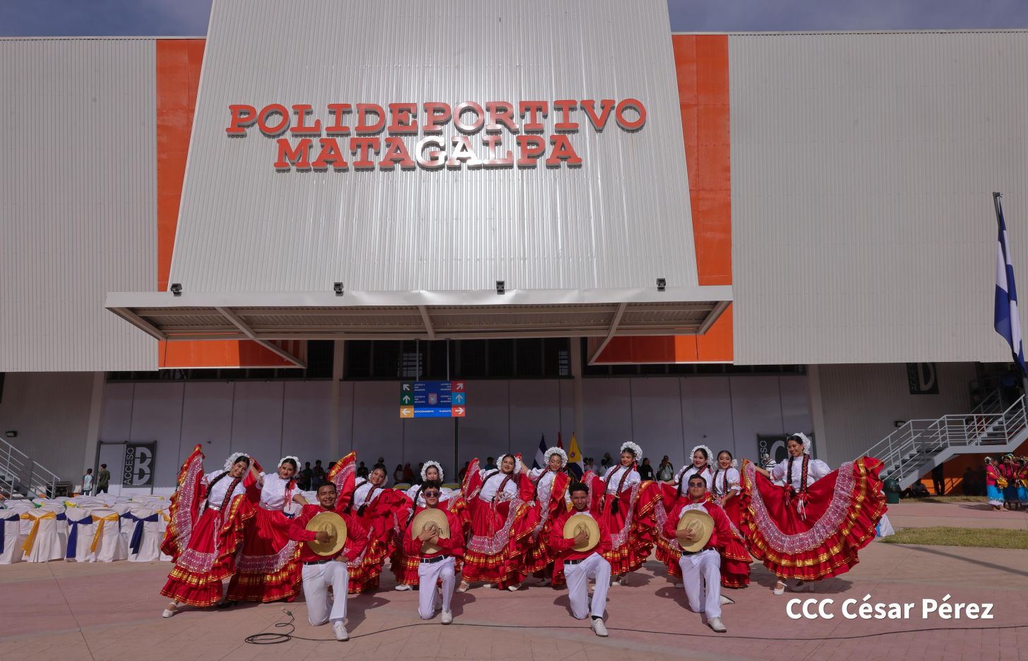 Inauguración del moderno Polideportivo Matagalpa