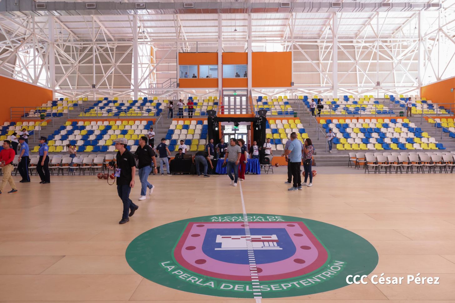 Inauguración del moderno Polideportivo Matagalpa