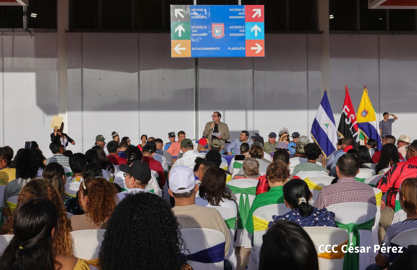 Inauguración del moderno Polideportivo Matagalpa