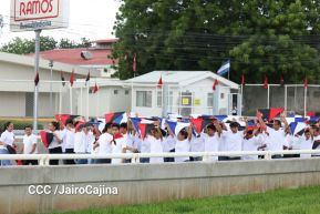Entregamos a las familias nicaragüenses Paso a Desnivel Comandante Julio Buitrago Urroz