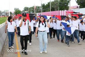 Entregamos a las familias nicaragüenses Paso a Desnivel Comandante Julio Buitrago Urroz
