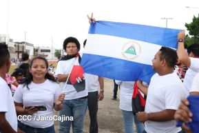 Entregamos a las familias nicaragüenses Paso a Desnivel Comandante Julio Buitrago Urroz