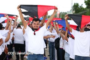 Entregamos a las familias nicaragüenses Paso a Desnivel Comandante Julio Buitrago Urroz