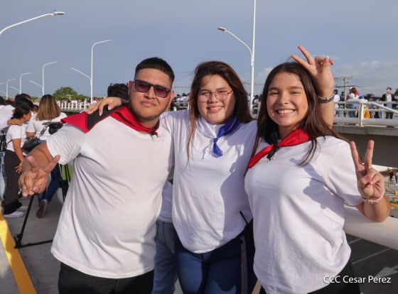 Entregamos a las familias nicaragüenses Paso a Desnivel Comandante Julio Buitrago Urroz
