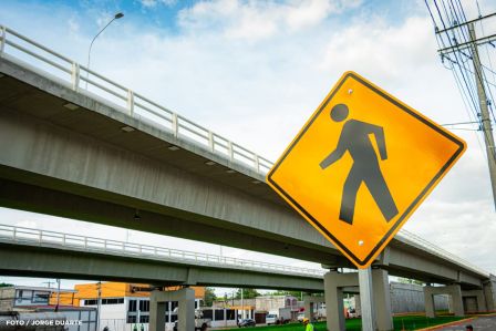 Entregamos a las familias nicaragüenses Paso a Desnivel Comandante Julio Buitrago Urroz