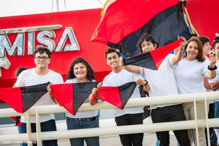 Entregamos a las familias nicaragüenses Paso a Desnivel Comandante Julio Buitrago Urroz