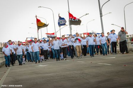 Entregamos a las familias nicaragüenses Paso a Desnivel Comandante Julio Buitrago Urroz
