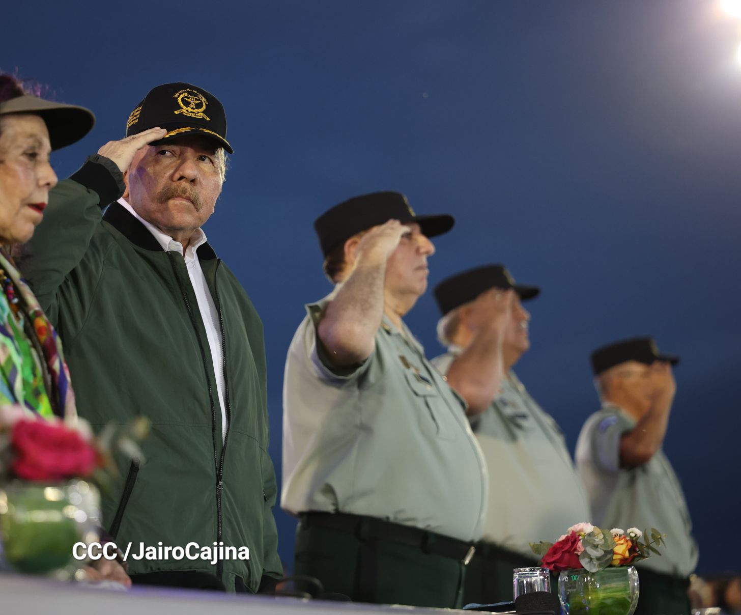 Acto central por los 46 años de fundación del Ejército de Nicaragua 